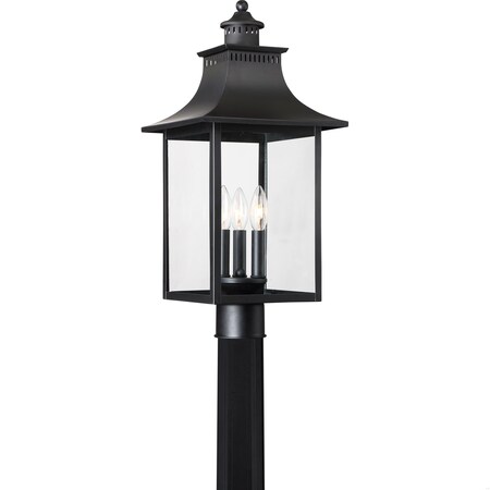 Quoizel Chancellor Outdoor Post Lantern CCR9010K